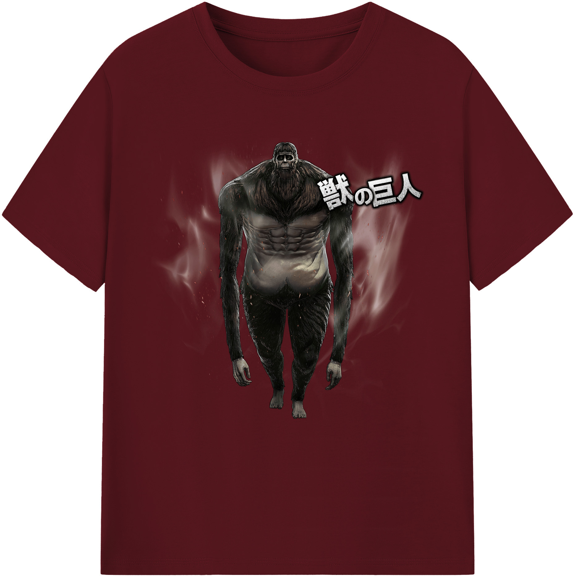 （画像用） 進撃の巨人 Attack on Titan 綿100％半袖Tシャツ（フロントプリント）